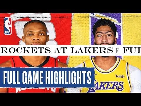 ROCKETS at LAKERS | FULL GAME HIGHLIGHTS | February 6, 2020