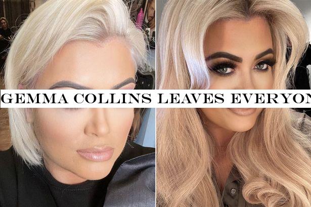 Gemma Collins leaves everyone doing double takes with slick new hairdo