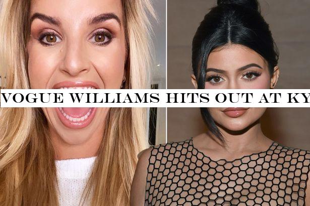 Vogue Williams hits out at Kylie Jenner over lip filler choices