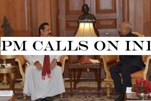 PM calls on Indian President