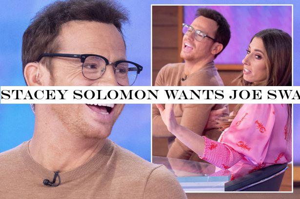 Stacey Solomon wants Joe Swash voted off Dancing On Ice so they can have sex again