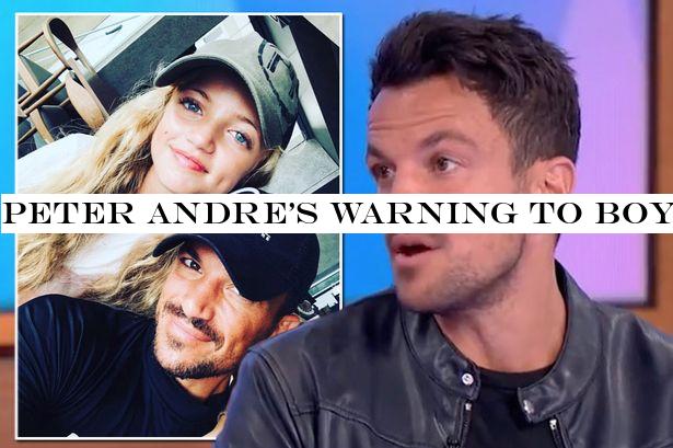Peter Andre's warning to boys sending Valentine's Day cards to daughter Princess