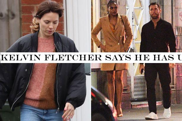 Kelvin Fletcher says he has Uber receipts that prove he didn't party all night with Oti