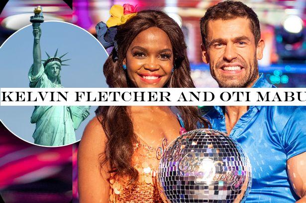 Kelvin Fletcher and Oti Mabuse 'to fly to New York for reunion' after party furore