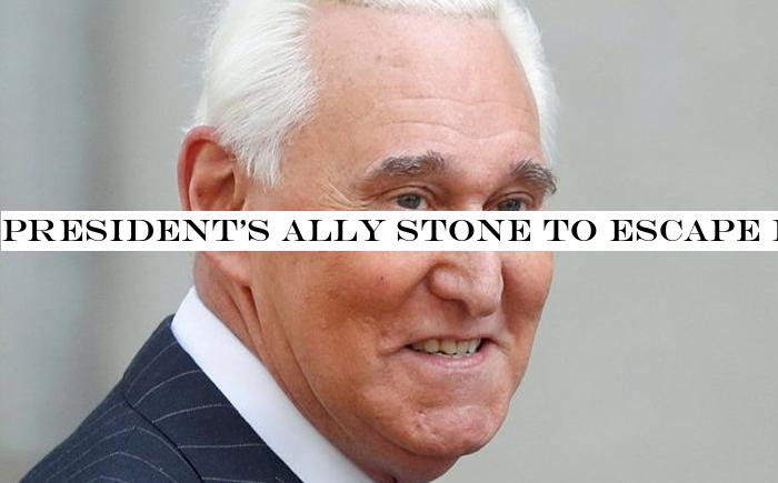 President's ally Stone to escape long sentence following tweet