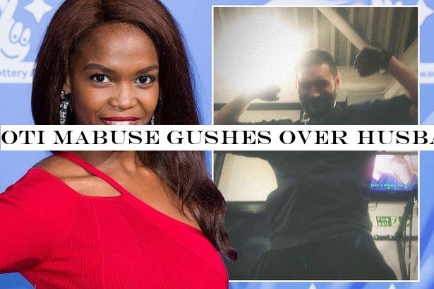 Oti Mabuse gushes over husband after late night hotel drinks with Kelvin Fletcher