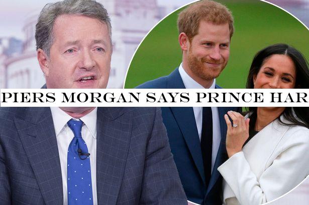 Piers Morgan says Prince Harry is 'commercially exploiting Princess Diana's death'