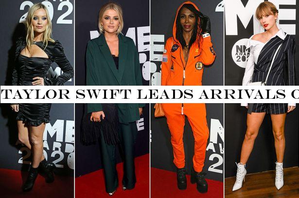Taylor Swift leads arrivals on NME Awards red carpet as Sinitta dresses as a spaceman