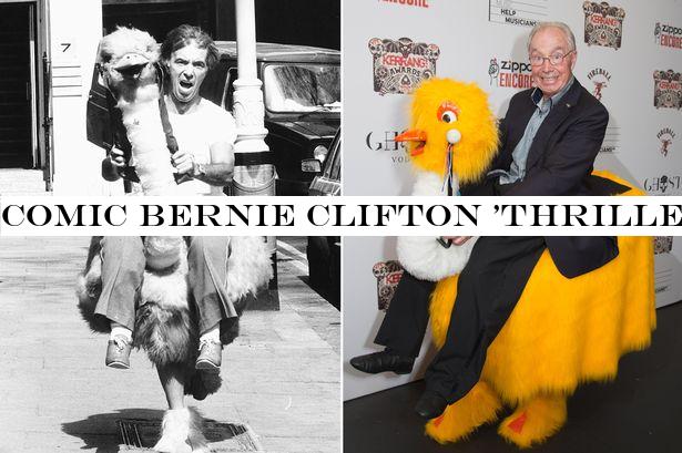 Comic Bernie Clifton 'thrilled' to be on new series of Crackerjack