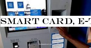 Smart card, E-ticketing system for railway seat reservations