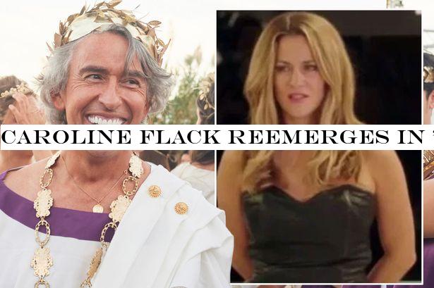 Caroline Flack reemerges in 'knockout' role in film Greed as she awaits trial