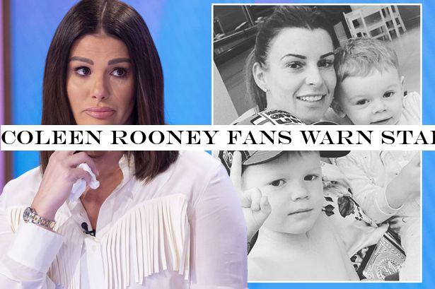 Coleen Rooney fans warn star to turn off tearful Rebekah Vardy on Loose Women