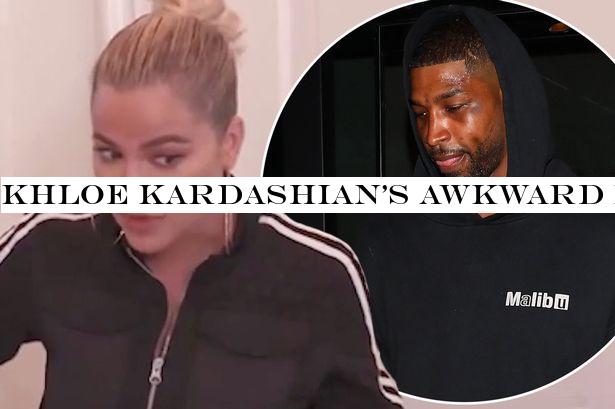 Khloe Kardashian's awkward response to Kim inviting her ex Tristan out for dinner