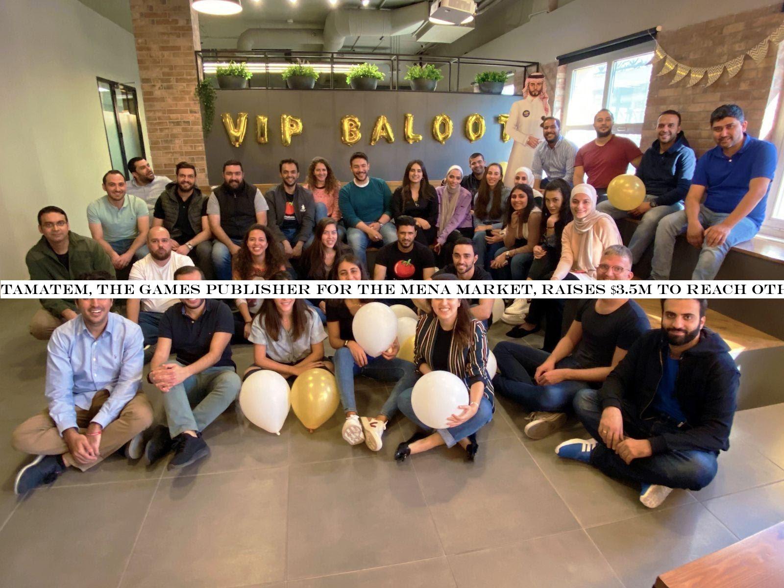 Tamatem, the games publisher for the MENA market, raises $3.5M to reach other ‘underserved& gamers