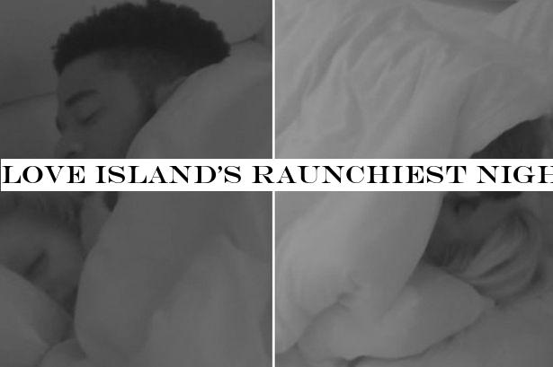 Love Island's raunchiest night yet as Paige and Finn 'have sex' and Ched 'eats' fingers