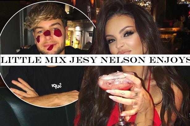 Little Mix Jesy Nelson enjoys boozy Valentine's date with boyfriend Chris Hughes