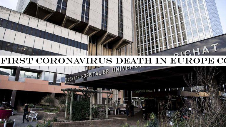 First coronavirus death in Europe confirmed in France