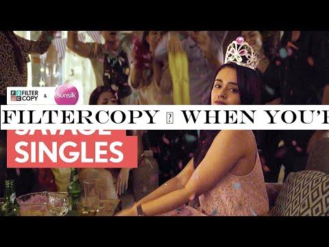 FilterCopy | When You're Single And Savage AF | Valentine's Day Special | Ft. Apoorva Arora
