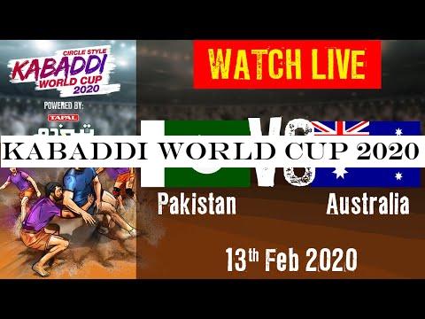 Kabaddi World Cup 2020 Live - Pakistan vs Australia - 13 Feb - Match 14 | BSports