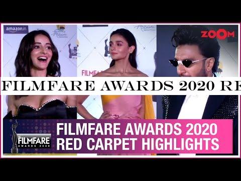 Filmfare Awards 2020 Red Carpet Highlights | Ranveer Singh, Alia Bhatt | Interviews | UNCUT