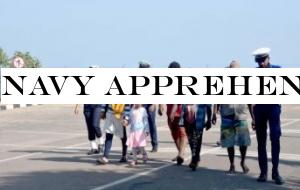 Navy apprehends 03 illegal immigrants along with 02 more suspects in Talaimannar seas