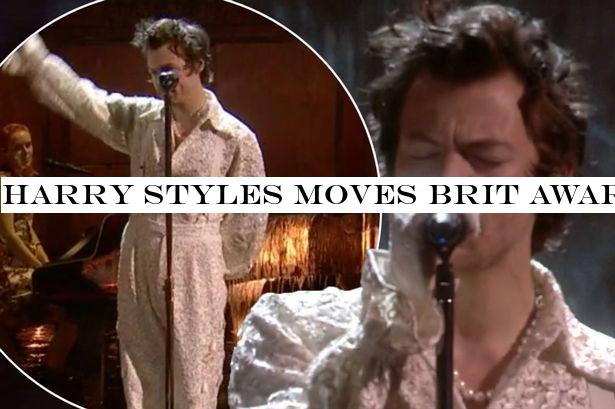Harry Styles moves BRIT Awards viewers to tears with emotional love song