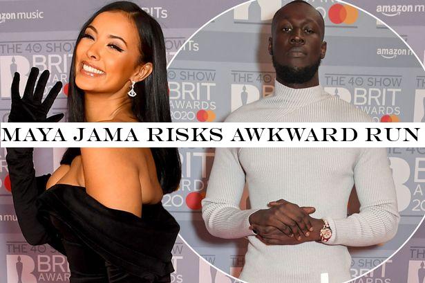 Maya Jama risks awkward run in with ex Stormzy at BRIT Awards