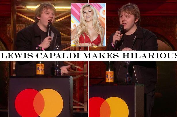 Lewis Capaldi makes hilarious dig at Love Island ex Paige Turley at BRITs