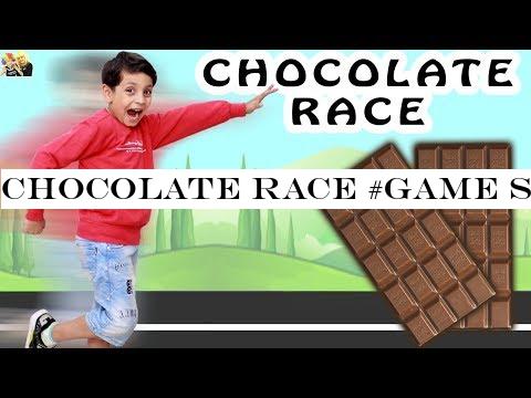 CHOCOLATE RACE #Game Sharing is Caring | Moral Value for kids | Aayu and Pihu Show