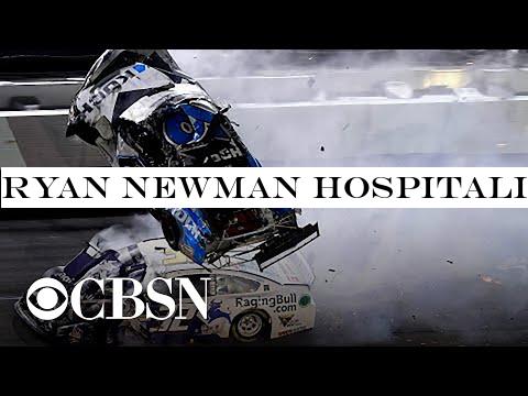 Ryan Newman hospitalized after terrifying crash at Daytona 500