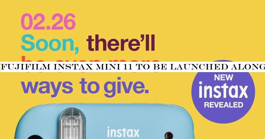 Fujifilm Instax Mini 11 to be launched alongside the X-T4 on February 26