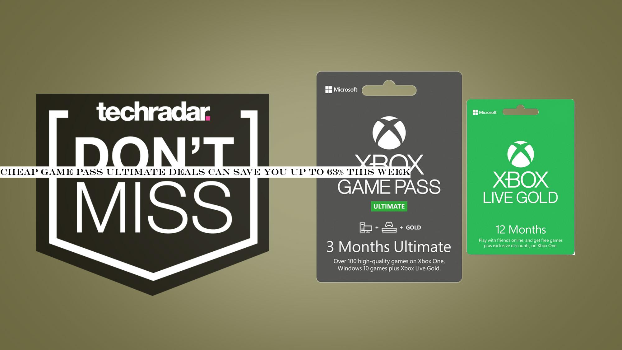 Cheap Game Pass Ultimate deals can save you up to 63% this week