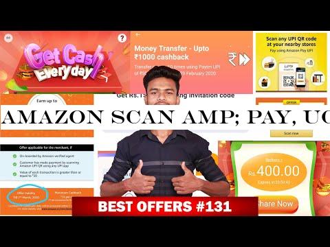 Amazon Scan -Pay, UC Mini Loot, Paytm Send Money, All Merchant at One Place, New Online Offers !!