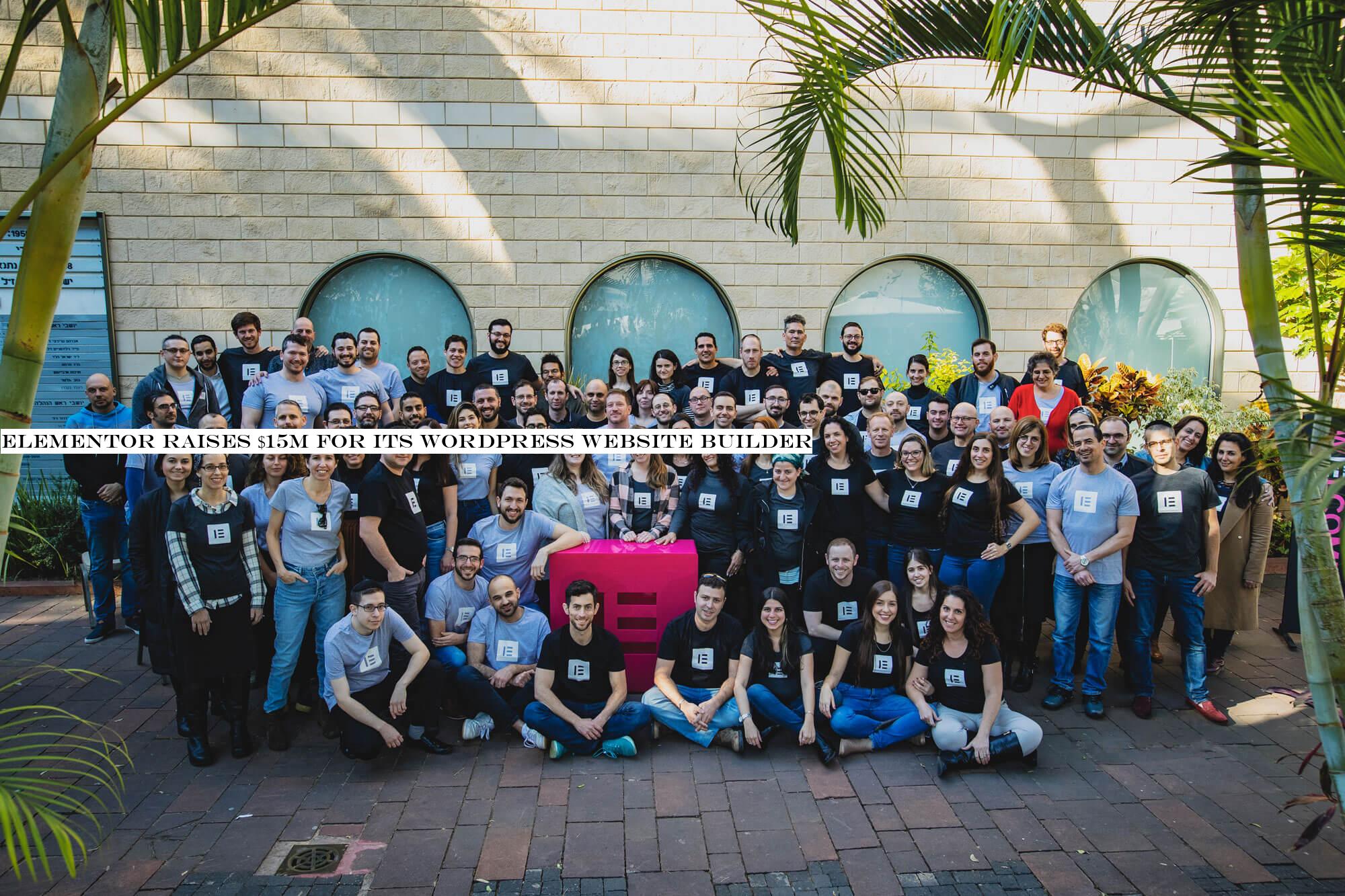 Elementor raises $15M for its WordPress website builder