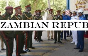 Zambian RepublicArmy Commander visited Naval Boat Building Yard in Welisara