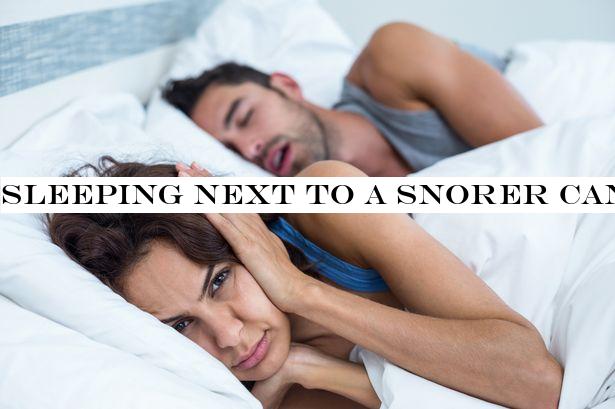 Sleeping next to a snorer can subject you to 'dangerous' levels of noise pollution