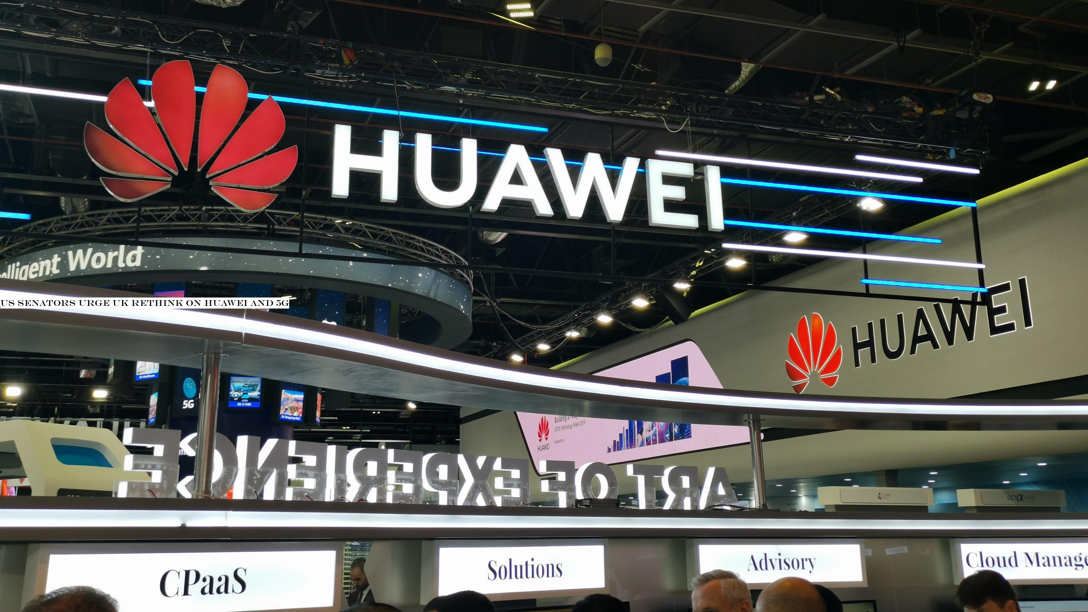 US senators urge UK rethink on Huawei and 5G