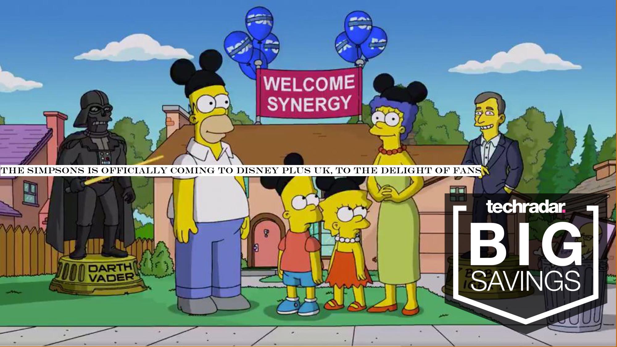 The Simpsons is officially coming to Disney Plus UK, to the delight of fans