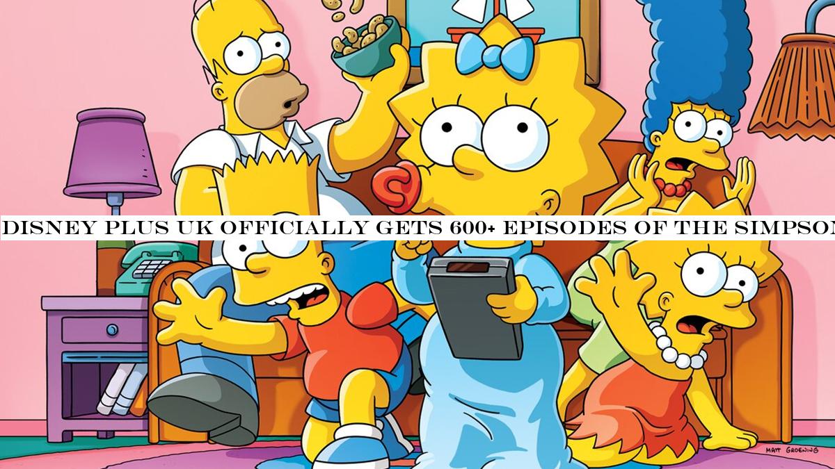 Disney Plus UK officially gets 600+ episodes of The Simpsons