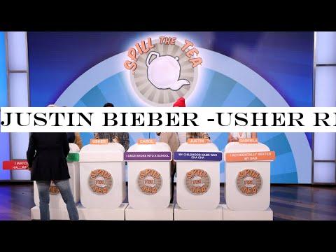 Justin Bieber -Usher Reveal Secrets in lsquo;Spill the Tea 