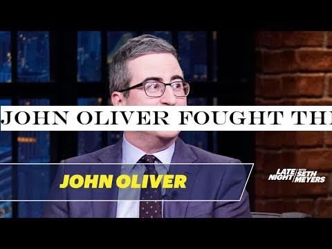 John Oliver Fought the Urge to Panic About Coronavirus Appearing in New York City