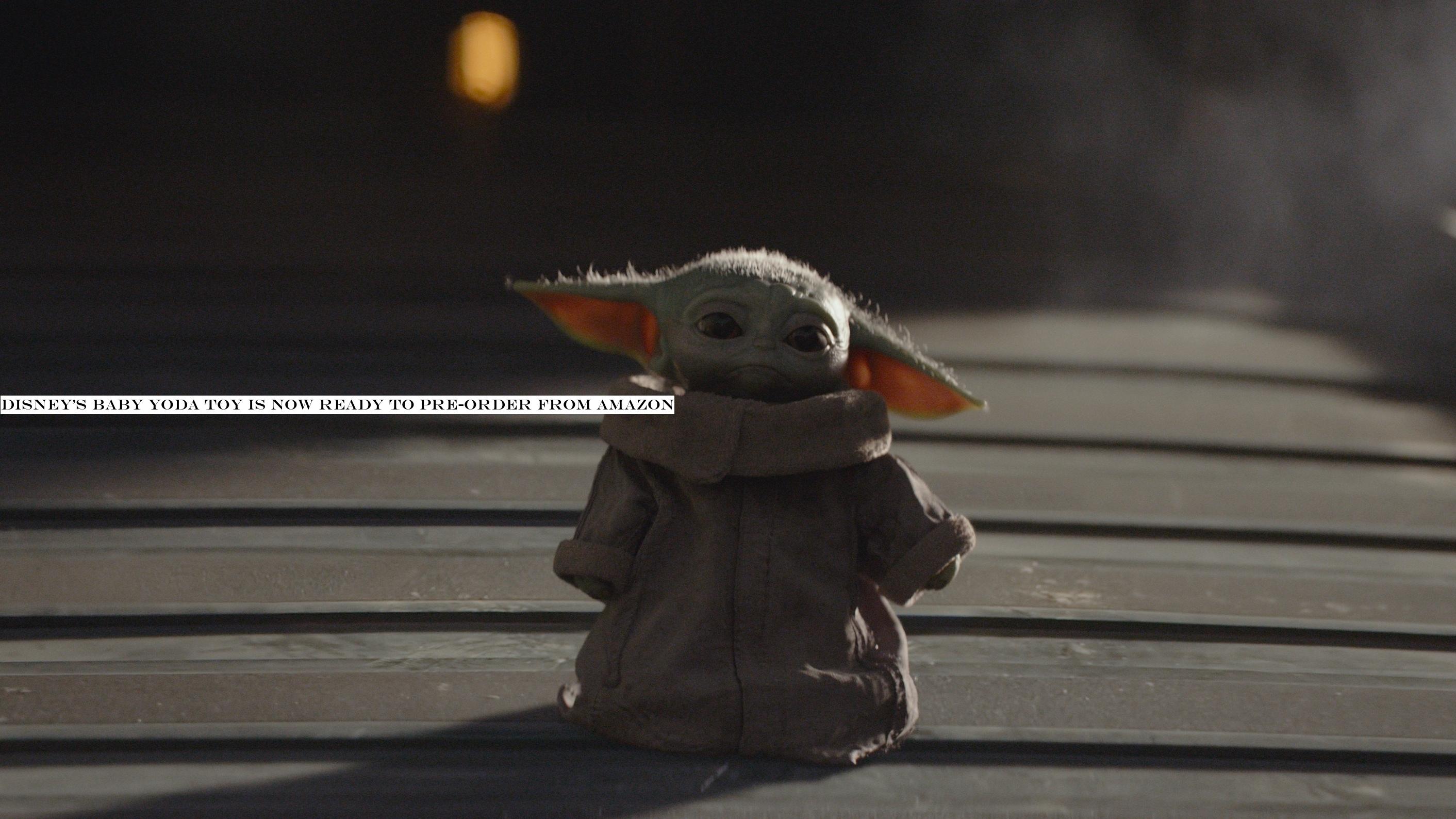 Disney's Baby Yoda toy is now ready to pre-order from Amazon