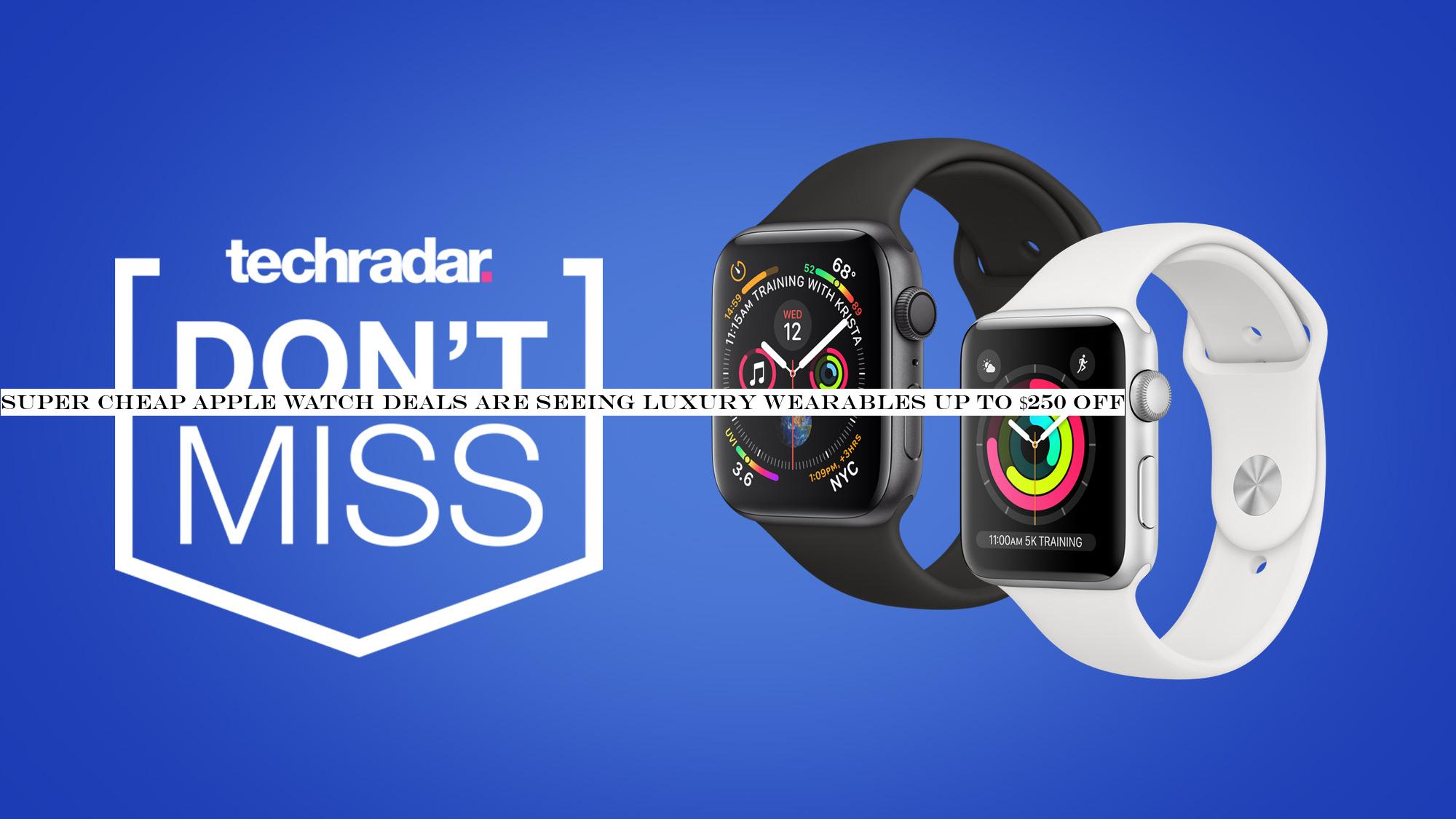 Super cheap Apple Watch deals are seeing luxury wearables up to $250 off