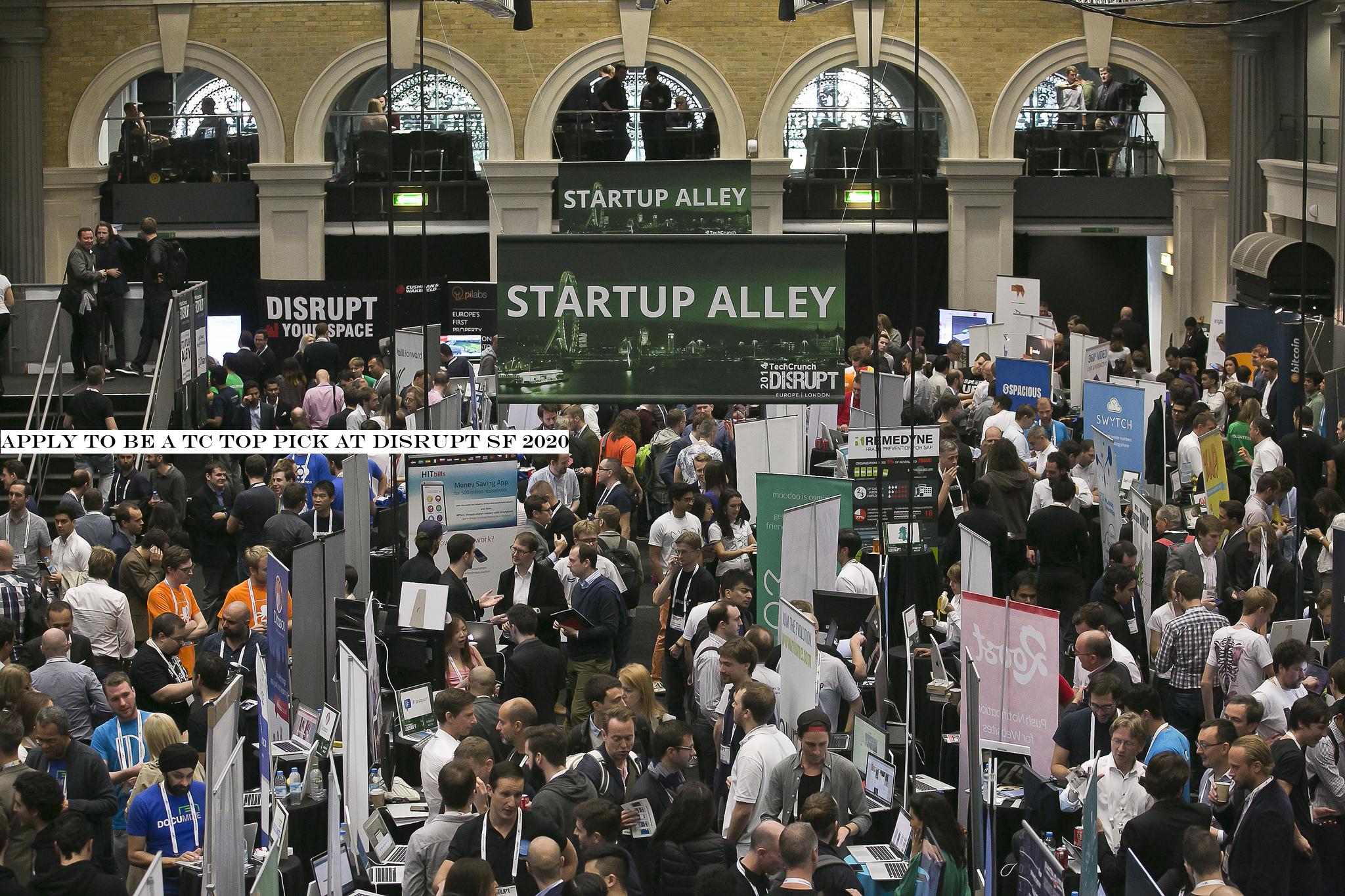 Apply to be a TC Top Pick at Disrupt SF 2020