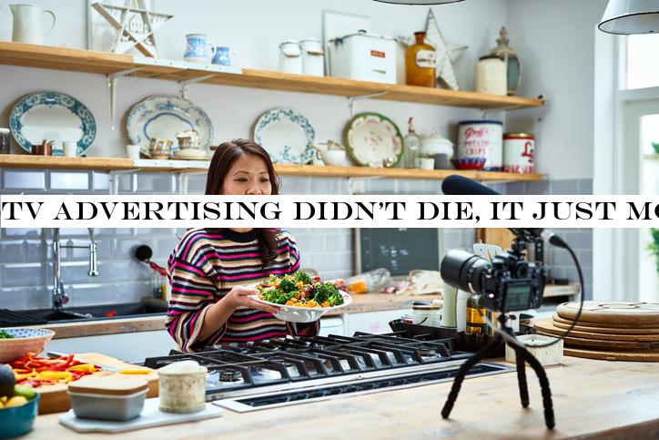 TV advertising didn&t die, it just moved online