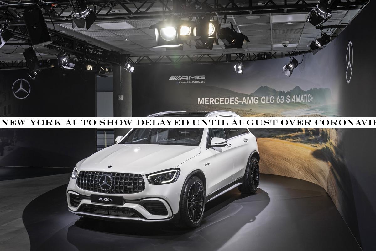 New York Auto Show delayed until August over coronavirus concerns
