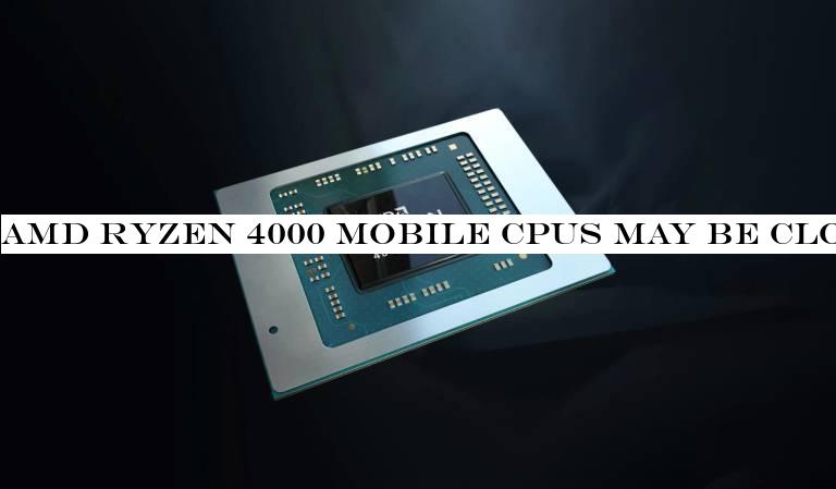 AMD Ryzen 4000 mobile CPUs may be close based on recent product listings