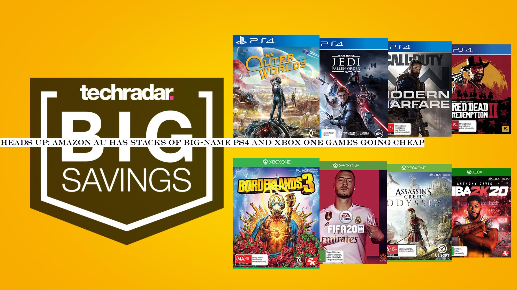 Heads up: Amazon AU has stacks of big-name PS4 and Xbox One games going cheap