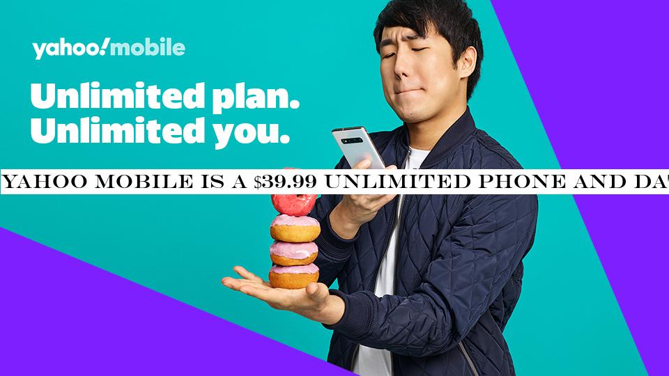 Yahoo Mobile is a $39.99 unlimited phone and data plan