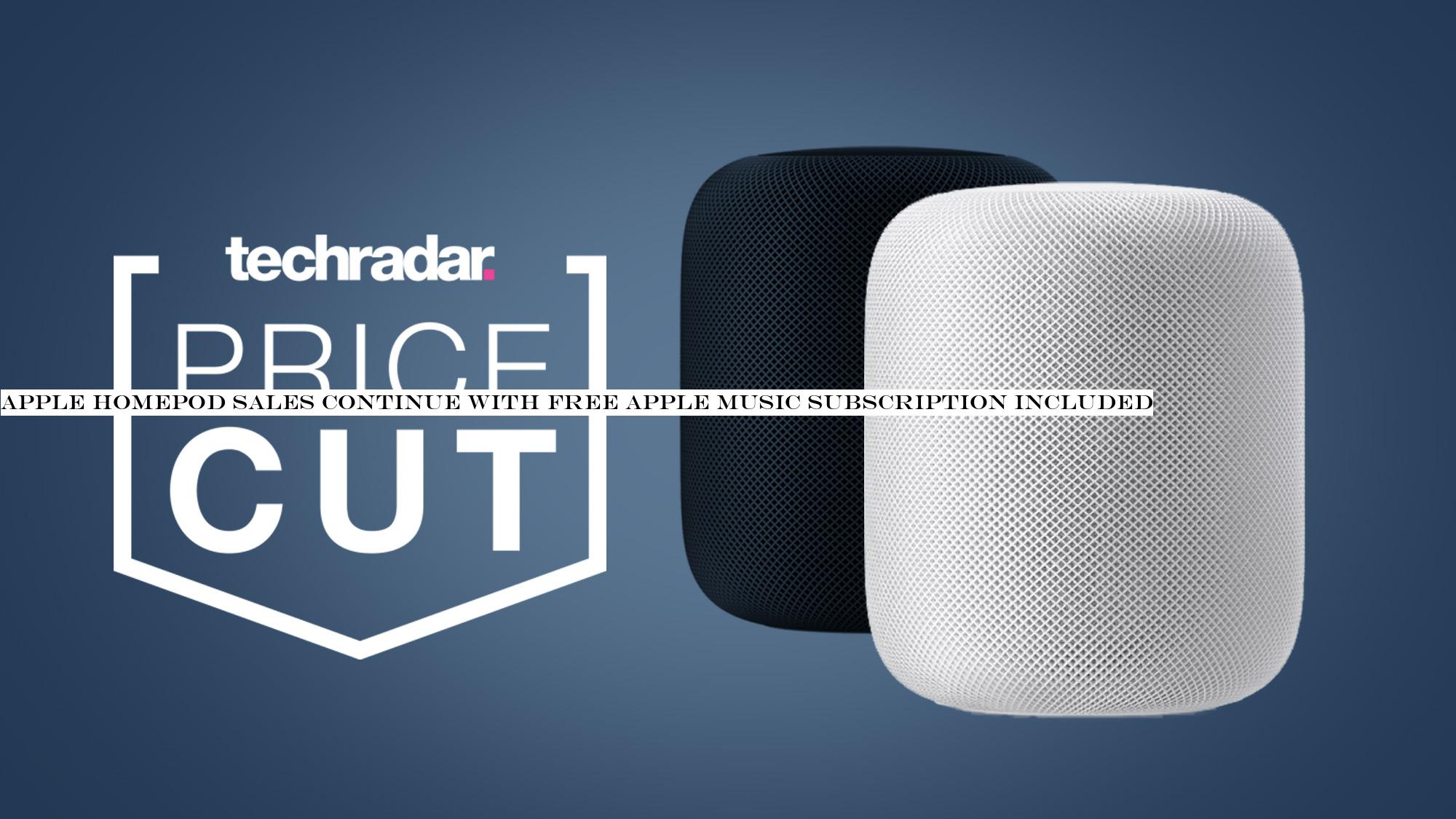 Apple HomePod sales continue with free Apple Music subscription included